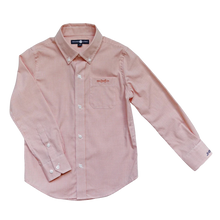 Load image into Gallery viewer, Bowen Arrow Button Down – Oyster Point Orange Gingham