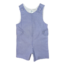 Load image into Gallery viewer, James Island John Johns- Battery Blue Windowpane