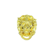 Load image into Gallery viewer, Lion Head Garland Belt Buckle