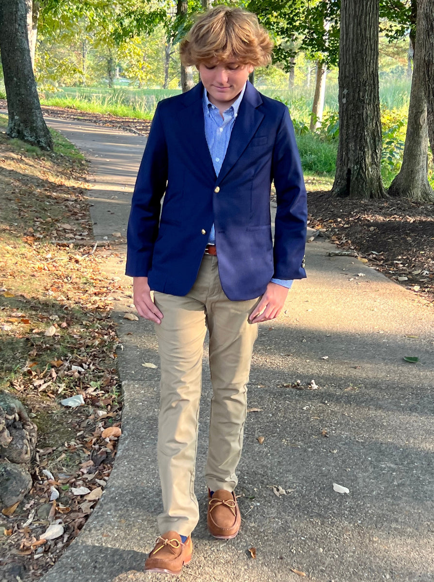 Blazer Khaki Pants Brown Pants Navy Blazer Top Blue Blazer Khaki