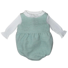 Load image into Gallery viewer, Lolli Bow Back Bubble- Beach Glass Blue