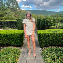 Load image into Gallery viewer, Seabrook Island Scalloped Skirt- Golden Isles