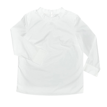 Load image into Gallery viewer, Women's Polly Poplin Top- Wentworth White