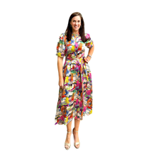 Load image into Gallery viewer, Women's Lauren Dress – Prospect Road Liberty of London® Belgravia Silk