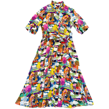 Load image into Gallery viewer, Women's Lauren Dress – Prospect Road Liberty of London® Belgravia Silk