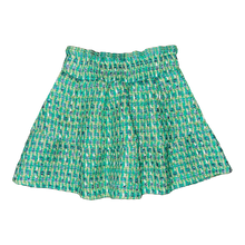 Load image into Gallery viewer, Seabrook Island Skirt- Emerald Isle Bouclé Tweed