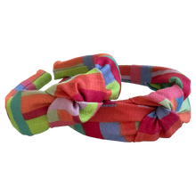 Load image into Gallery viewer, Eva’s House + Brown Bowen Girls Rainbow Row Knotted Headband