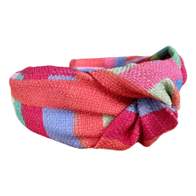 Load image into Gallery viewer, Eva’s House + Brown Bowen Girls Rainbow Row Knotted Headband