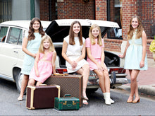 Load image into Gallery viewer, Mimi Ruffle Dress- Shem Creek Shrimp