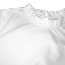 Load image into Gallery viewer, Women's Polly Poplin Top- Wentworth White