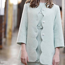 Load image into Gallery viewer, Women's Charleston Carriage Coat- Beach Glass Blue