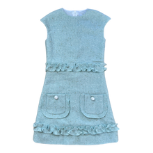 Load image into Gallery viewer, Mimi Ruffle Dress- Beach Glass Blue