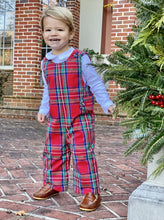 Load image into Gallery viewer, Liberty Square Longalls- Tybee Tartan Plaid