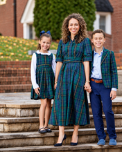 Load image into Gallery viewer, Lauren Midi Dress- Henderson Hunting Tartan