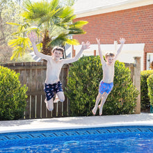 Load image into Gallery viewer, Sullivan Swim Shorts - Starfish and Stripes