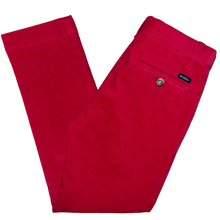 Load image into Gallery viewer, Rutledge Red Corduroy Palmetto Pants