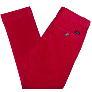Rutledge Red Corduroy Palmetto Pants