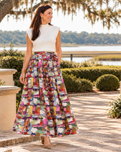 Load image into Gallery viewer, Magnolia Maxi Skirt- Prospect Road Liberty of London® Belgravia Silk