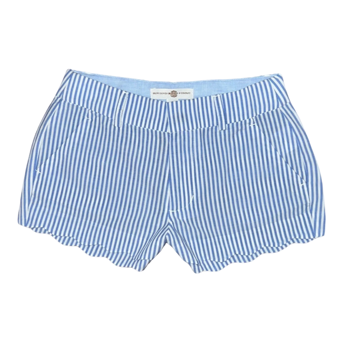 Sandlapper Scalloped Shorts – Sea Island Seersucker