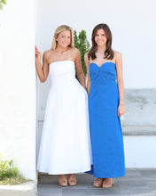 Load image into Gallery viewer, Hayden Royal Blue Strapless Midi