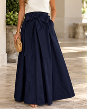 Load image into Gallery viewer, Magnolia Maxi Skirt- Nantucket Navy