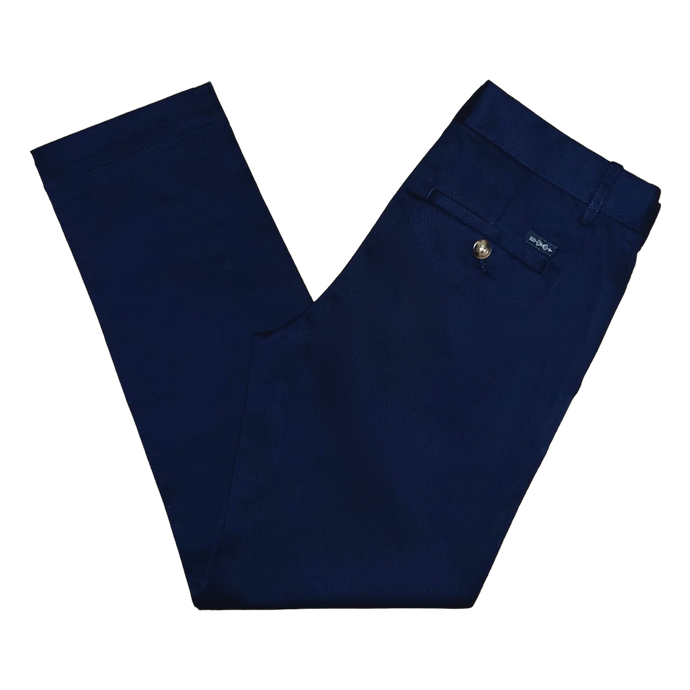 Palmetto Pants – Bulls Bay Blue Wool Dress Pants