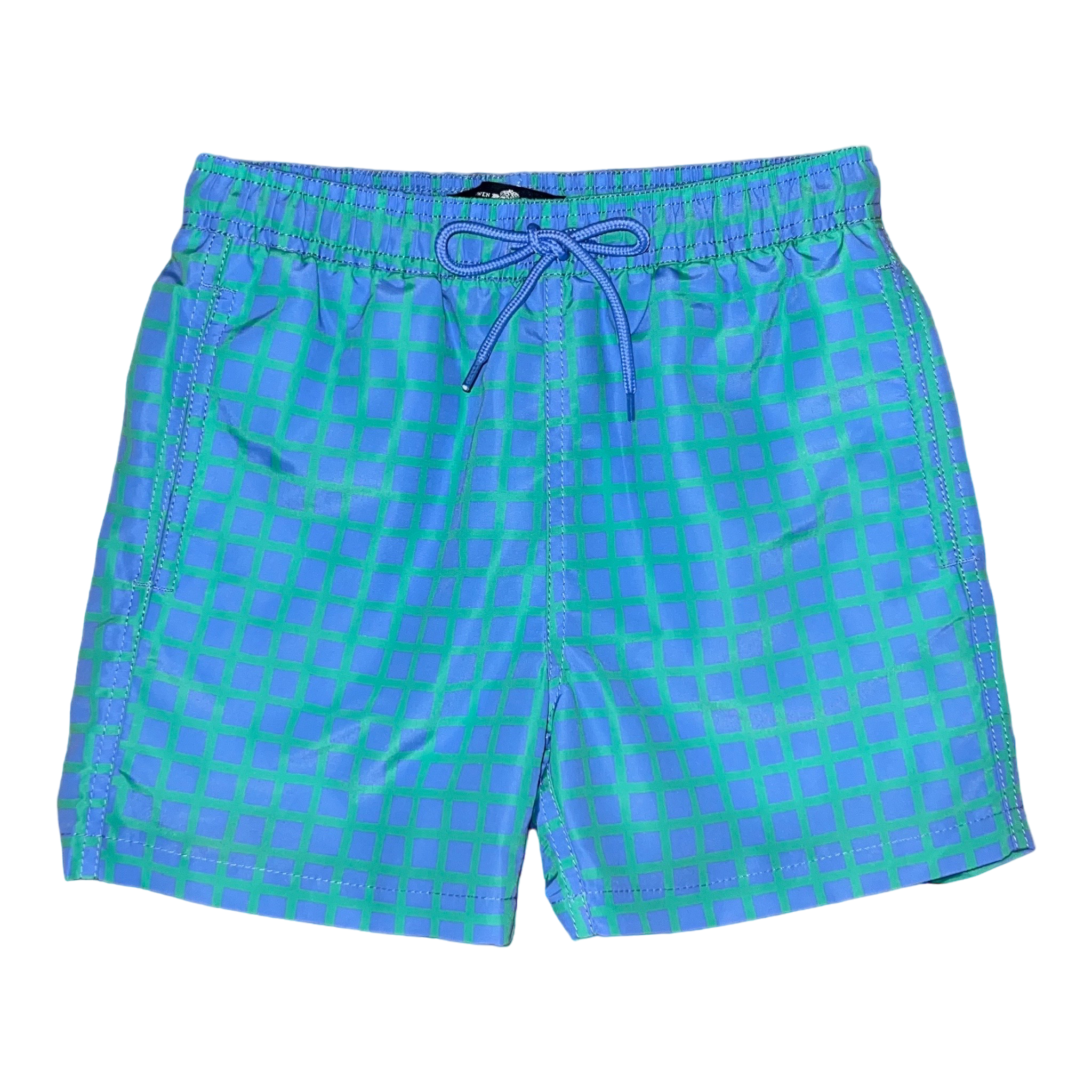 Sullivan Swim Shorts (Boys) - Old Point Plaid – Brown Bowen and 