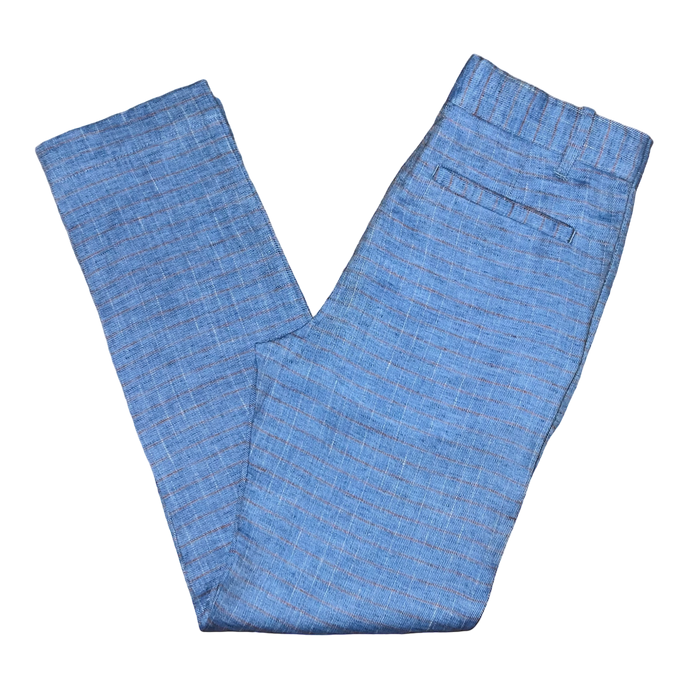 Palmetto Pants – Bear Island Blue Linen