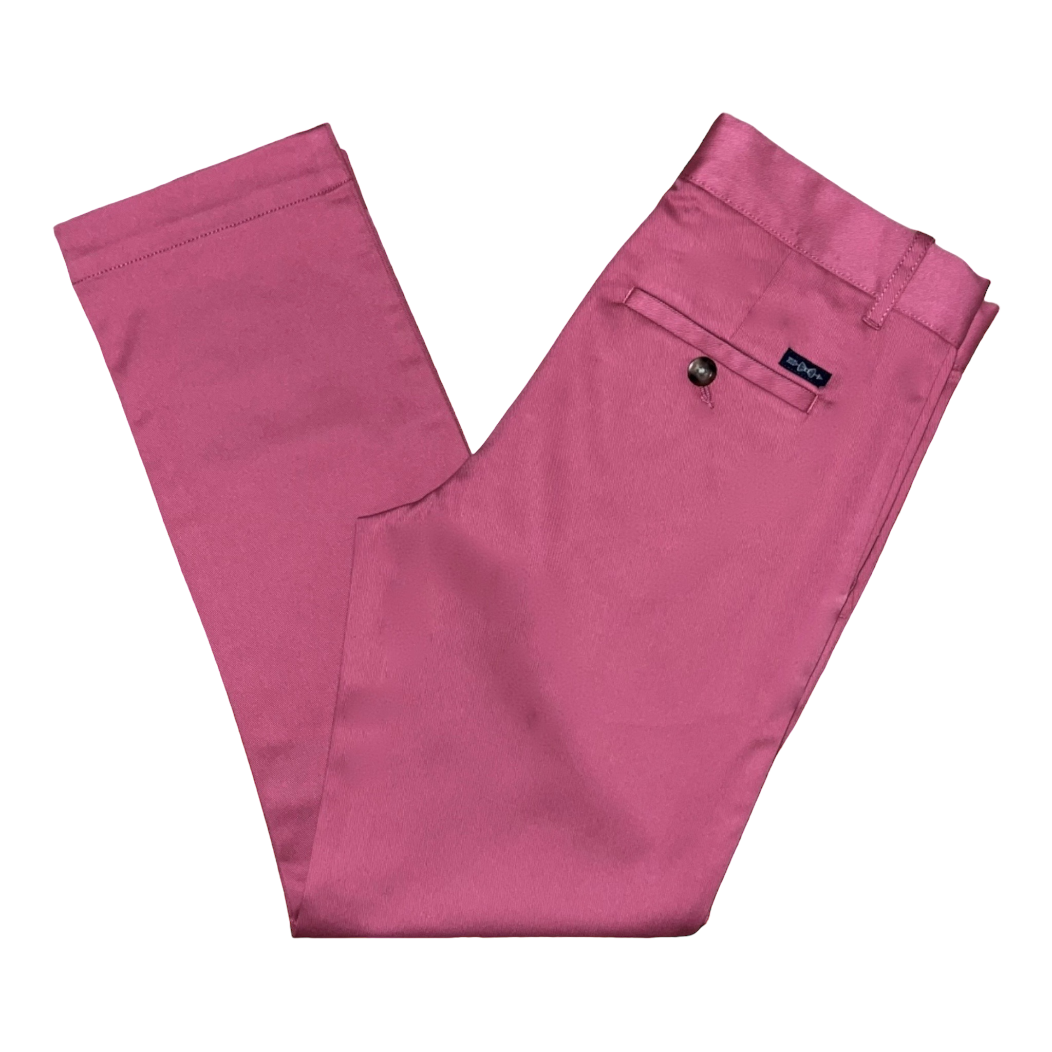 Boys Salmon Pink Palmetto Pants – Revolutionary Red – Brown