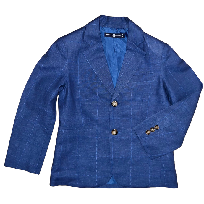 The Gentleman's Jacket- Folly Beach Blue Linen