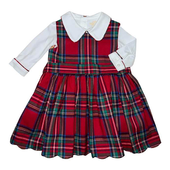 Anna Twirl Dress- Tybee Tartan Plaid