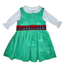 Load image into Gallery viewer, Anna Twirl Dress- Seagrass Green