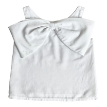 Load image into Gallery viewer, Lolli Bow Back Top – Wentworth White Linen