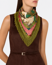 Load image into Gallery viewer, The Crane Fringed Scarf