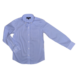 Boys Men's Bowen Arrow Sport Shirt Beaufort River (Large) Large Light Blue Check Performance / L by Brown Bowen and Company Boys Men's Bowen Arrow Sport Shirt Beaufort River (Large) Large Light Blue Check Performance / L by Brown Bowen and Company