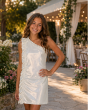 Load image into Gallery viewer, McCall Dress – Shimmering Sand