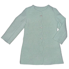 Load image into Gallery viewer, Women&#39;s Charleston Carriage Coat- Beach Glass Blue