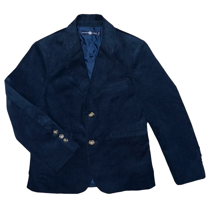 The Gentleman's Jacket- Bulls Bay Blue Corduroy