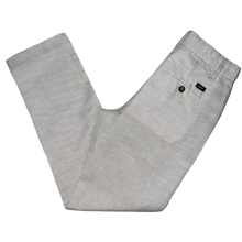 Load image into Gallery viewer, Palmetto Pants – Kiawah Khaki Houndstooth Linen