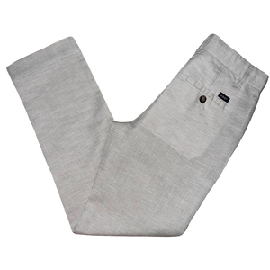 Palmetto Pants – Kiawah Khaki Houndstooth Linen