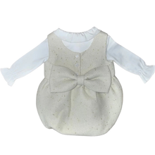 Load image into Gallery viewer, Lolli Bow Back Bubble- Carolina Cotton