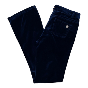 Palmetto Pearl Pants- Nantucket Navy Velvet