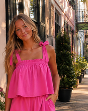 Load image into Gallery viewer, Magnolia Top (Girls) – Palm Beach Pink