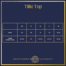 Load image into Gallery viewer, Women&#39;s Tillie Top 2.0- Wentworth White