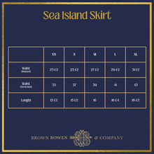 Load image into Gallery viewer, Women&#39;s Seabrook Island Skirt- Golden Isles Leather