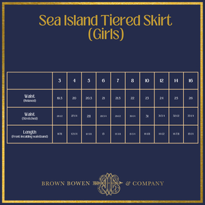 Seabrook Island Skirt- Nantucket Navy Leather