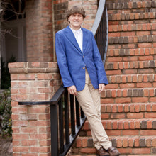 Load image into Gallery viewer, The Gentleman&#39;s Jacket- Folly Beach Blue Linen