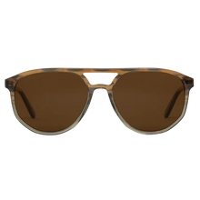Load image into Gallery viewer, Sunglasses with brown gradient lenses on a white background
