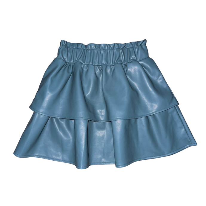 Women's Seabrook Island Skirt- Slate Blue Leather