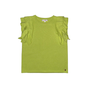 Ella Sweater- Charles Towne Chartreuse